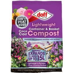 Doff Lightweight Container & Basket Coco Coir Compost 15l