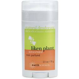 Earth Science Liken Plant Natural Deodorant Unscented 2.5