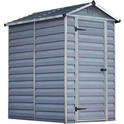 Palram Canopia 4 Apex Shed with Skylight Roof