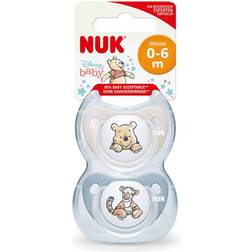 Nuk Disney Winnie the Pooh Trendline Silicone Soother 2 Pack