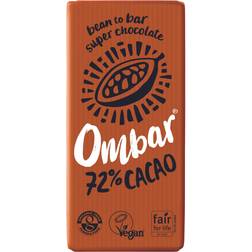 Ombar 72% Cacao Raw Chocolate Organic 70g