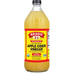 Bragg Organic Raw Unfiltered Apple Cider Vinegar with the 'Mother' 94.6cl 1pack