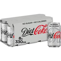 Coca-Cola Diet Coke 33cl 8pack