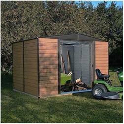 Rowlinson 10x6 Woodvale Metal Apex Shed with (Building Area )