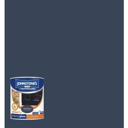 Johnstones Exterior Wood & Metal Hardwearing Gloss Paint Metal Paint Blue 0.75L