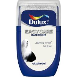Dulux Valentine Easycare Bathroom Soft Sheen Tester Wall Paint, Ceiling Paint White