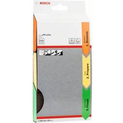 Bosch Professional 3-piece Sanding Sponge S470 Best for Profile Set (wood, plastic and metal, 69 x 97 x 26 mm, accessories for