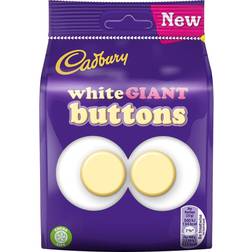 Cadbury White Giant Buttons Chocolate Bag 110g