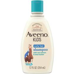 Aveeno Kids Curly Hair Shampoo with Oat Extract & Shea Butter 12