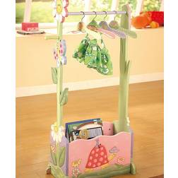 Teamson Kids Fantasy Valet Rack W 4 Hangers, Pink
