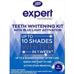 Boots Expert Teeth Whitening Kit with Blue Light Activation Treatment