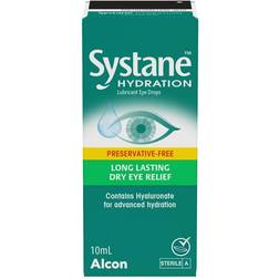 Systane Preservative Free Eye Drops Hydration 10ml
