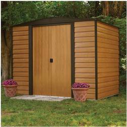 Rowlinson 8x6 Woodvale Metal Apex Shed with Including (Building Area )