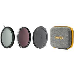 NiSi Filter Swift System VND-kit, variabelt gråfilter system (1-9 steg) 72mm