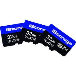 iStorage ISMSD332 microSD Card 32GB x 3