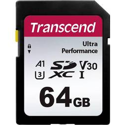Transcend TS64GSDC340S 64 GB UHS-I (U3) V30 SDXC 25 Pack 160 MB/s