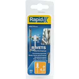 Rapid High Performance Rivets 4 14mm Blister of 50