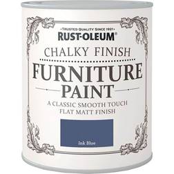 Rust-Oleum Ink Chalky Paint Ink Wood Paint Blue