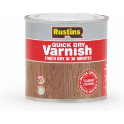 Rustins AVGC250 Quick Dry Varnish Gloss Wood Protection 0.25L