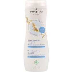 Attitude Oatmeal Sensitive Natural Care Shower Gel Extra Gentle Unscented 473ml