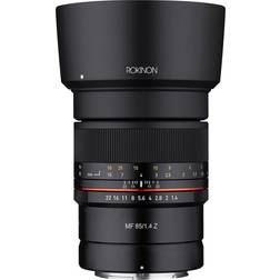 Rokinon 85mm F1.4 UMC, Manual Focus Lens for Nikon Z #Z85-N