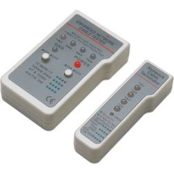 Intellinet 351898 Multifunction Cable Tester, Rj-45 And Rj-11, Utp/stp/ftp, Shielded Unshielded