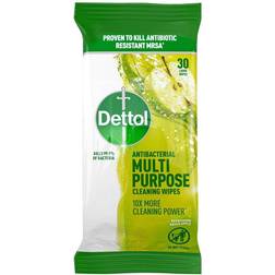 Dettol Multi-Purpose Cleansing Surface Wipes Apple 30s