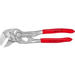 Knipex 5 in. Chrome Vanadium Steel Smooth Jaw Mini Pliers Wrench Polygrip
