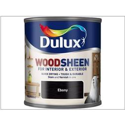 Dulux Quick Dry Interior/ Exterior Woodsheen Ebony