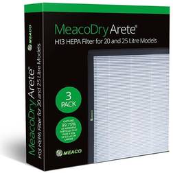 Meaco 3 st. HEPA-filter för Arete One