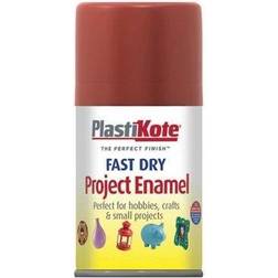 Plasti-Kote Project Enamel Paint Spray Nut Brown 100ml