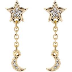 Ted Baker Moojii Pave Star & Moon Drop Earrings