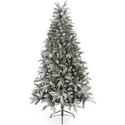 Premier Decorations 2.1m Hinged Branches Christmas Tree