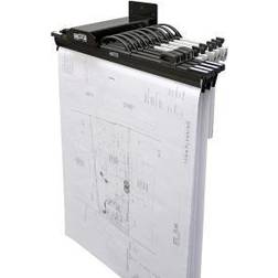 Arnos Hang-A-Plan Wall Rack for 10 Binders Dimensions Storage System