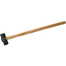 Silverline 3.18kg Hardwood Handle Sledge Club Lump Rubber Hammer