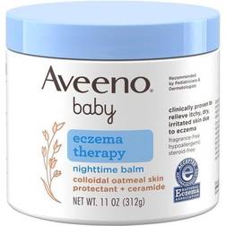 Aveeno Baby Eczema Therapy 11 Oz. Nighttime Balm With Colloidal Oatmeal