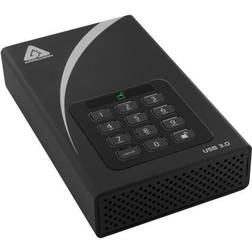 Apricorn ADT3PL2562000 2TB AEGIS PADLOCK DT SECURE USB