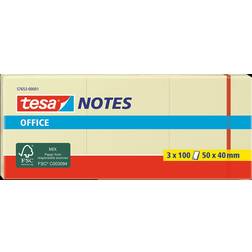 TESA Sticky note 57653-00001-05 Yellow 3 pcs