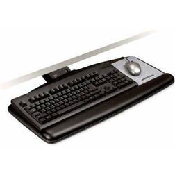 3M Sit/stand Easy Adjust Keyboard Tray, Standard Platform, 25.5w