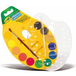 Crayola Set 12 Watercolours With Palette