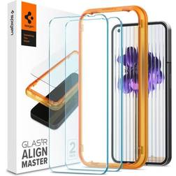 Spigen GLAS.tR AlignMaster Screen Protector for Nothing Phone (1) 2-Pack