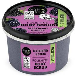 Organic Shop Body Scrub Blackberry & Sugar 250