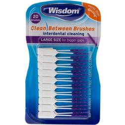 Wisdom Clean Between Interdental Large Purple Brushes 20