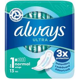 Always Ultra Normal Plus Sanitary Towels 10-pack