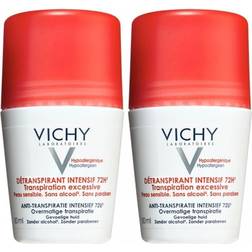 Vichy 72-HR Stress Resist Anti-Perspirant Intensive Treatment Deo Roll-on 50ml 2-pack
