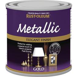 Rust-Oleum 250ml Metallic Toy-Safe Paint Metal Paint Gold 0.25L