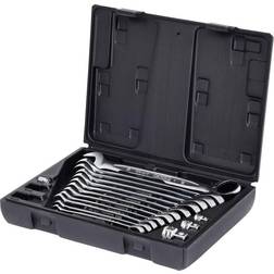 KS Tools 503.4666 Crowfoot wrench set 16-piece Ratchet Wrench