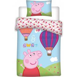 Peppa Pig Greta Pig Bedding, Peppa Pig & Balloon, Pillow Case 39.4x55.1"
