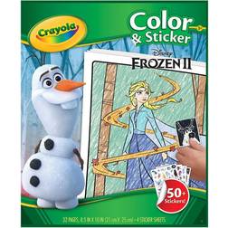 Crayola Frozen 2 Color and Sticker Book