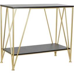 Dkd Home Decor Metal Wood Console Table 36x71.5cm